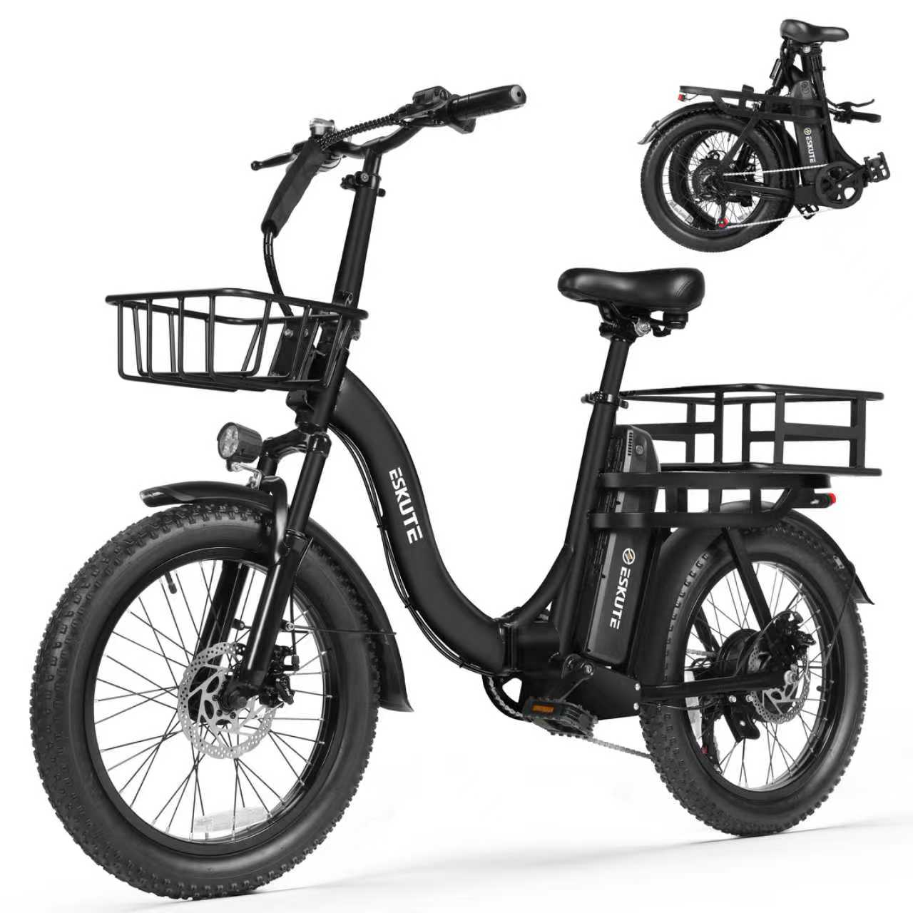 Eskute® D200 Folding Electric Bike for Adults - Image 20