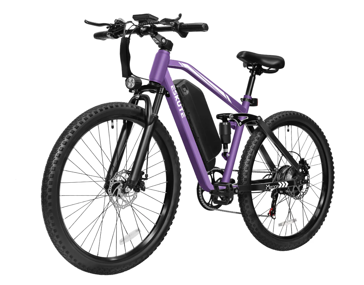 Eskute® M200F 27.5" Full Suspension Electric Bike - Image 5