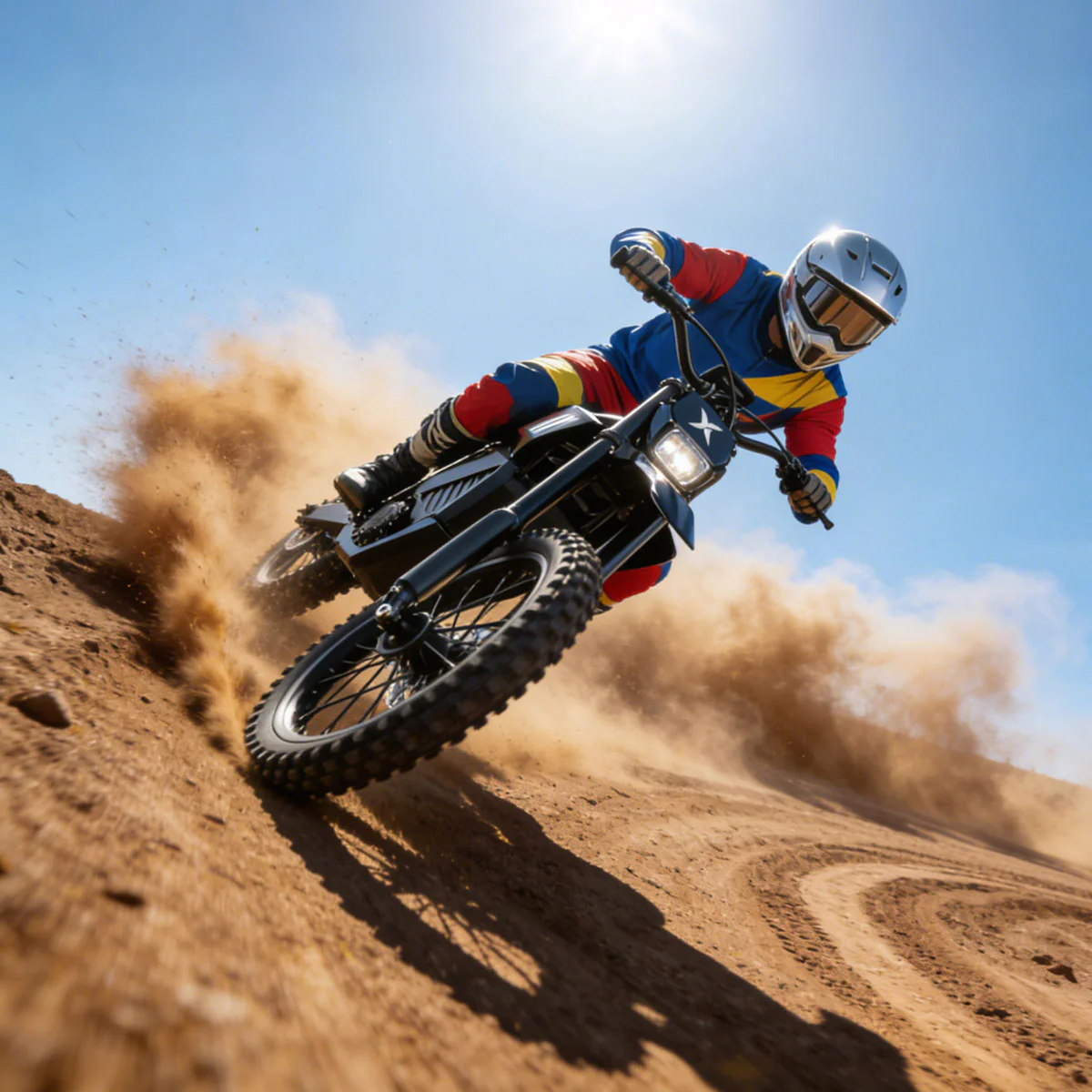 Eskute® RTX 19"17" 6500W Electric Dirt Bike for Adults - Image 4
