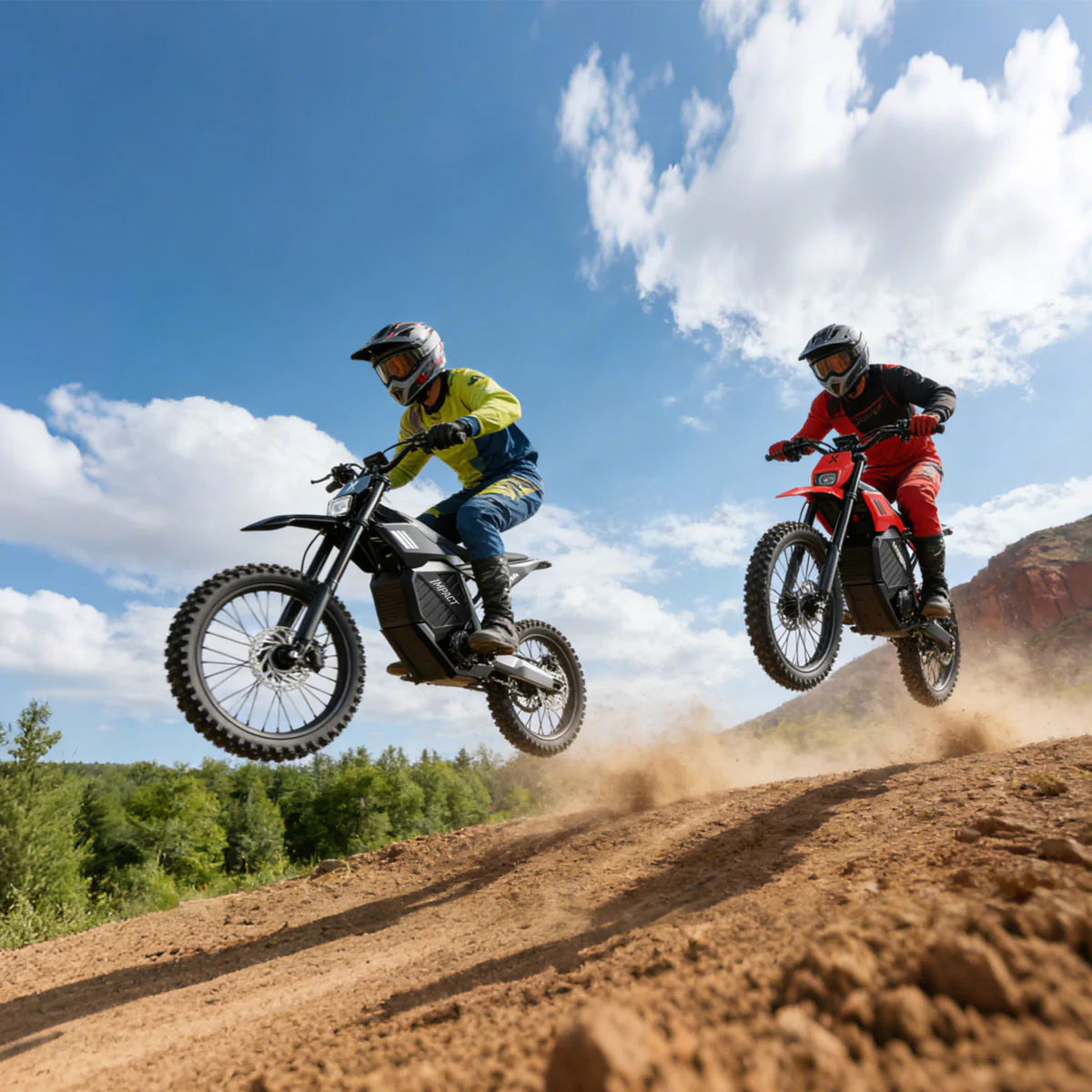 Eskute® RTX 19"17" 6500W Electric Dirt Bike for Adults - Image 6