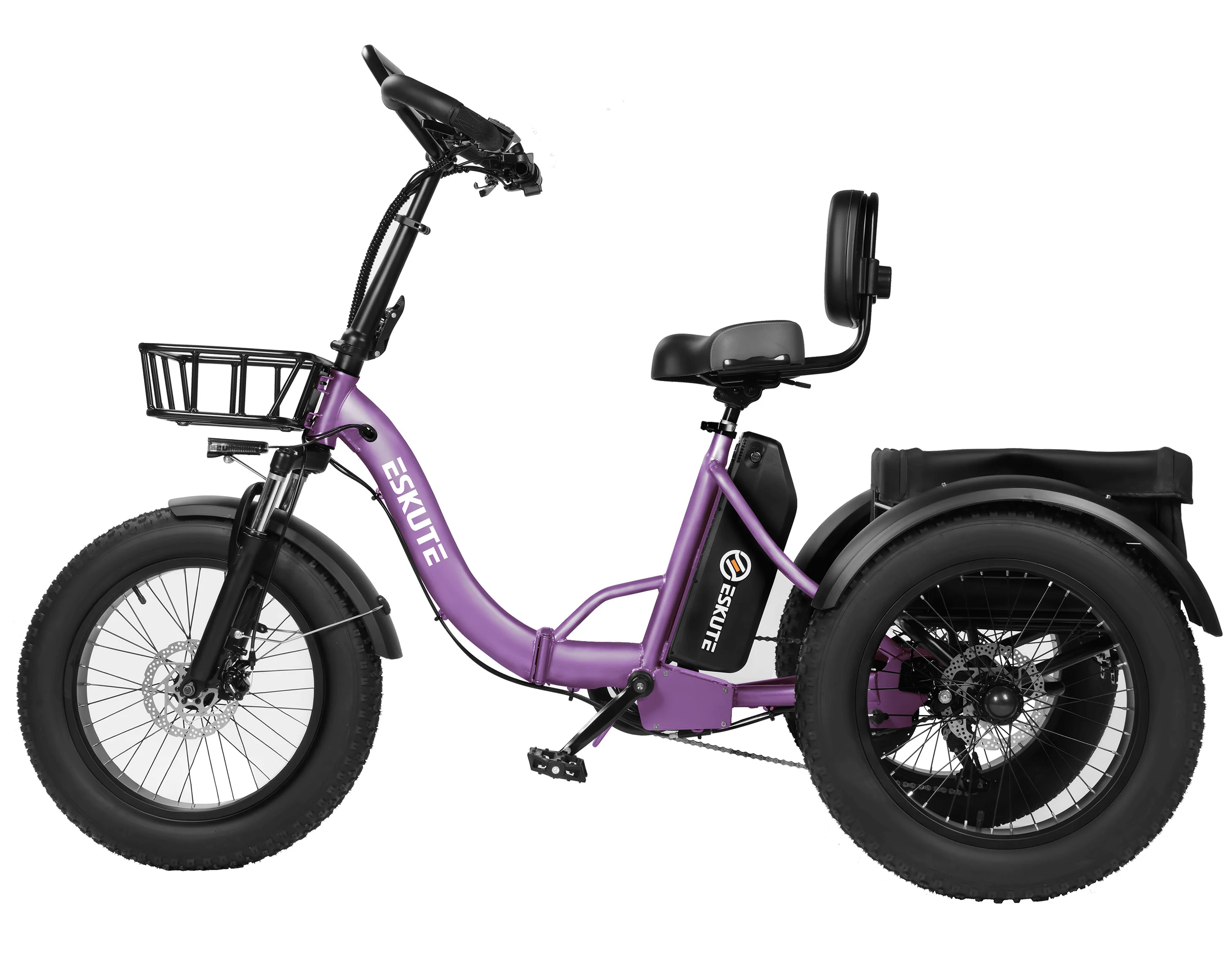 Eskute® T300Pro Folding Electric Trike - Image 10