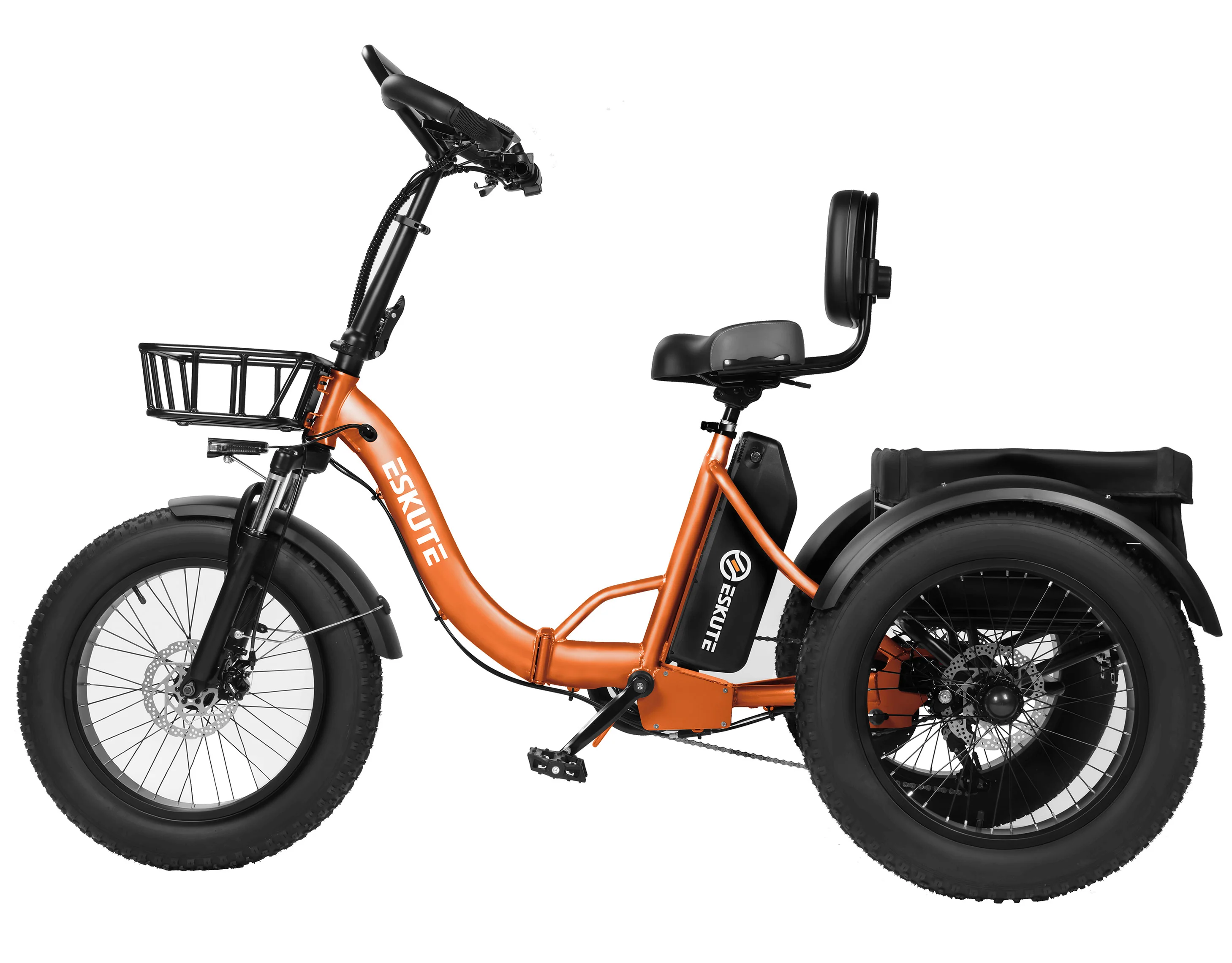 Eskute® T300Pro Folding Electric Trike - Image 11