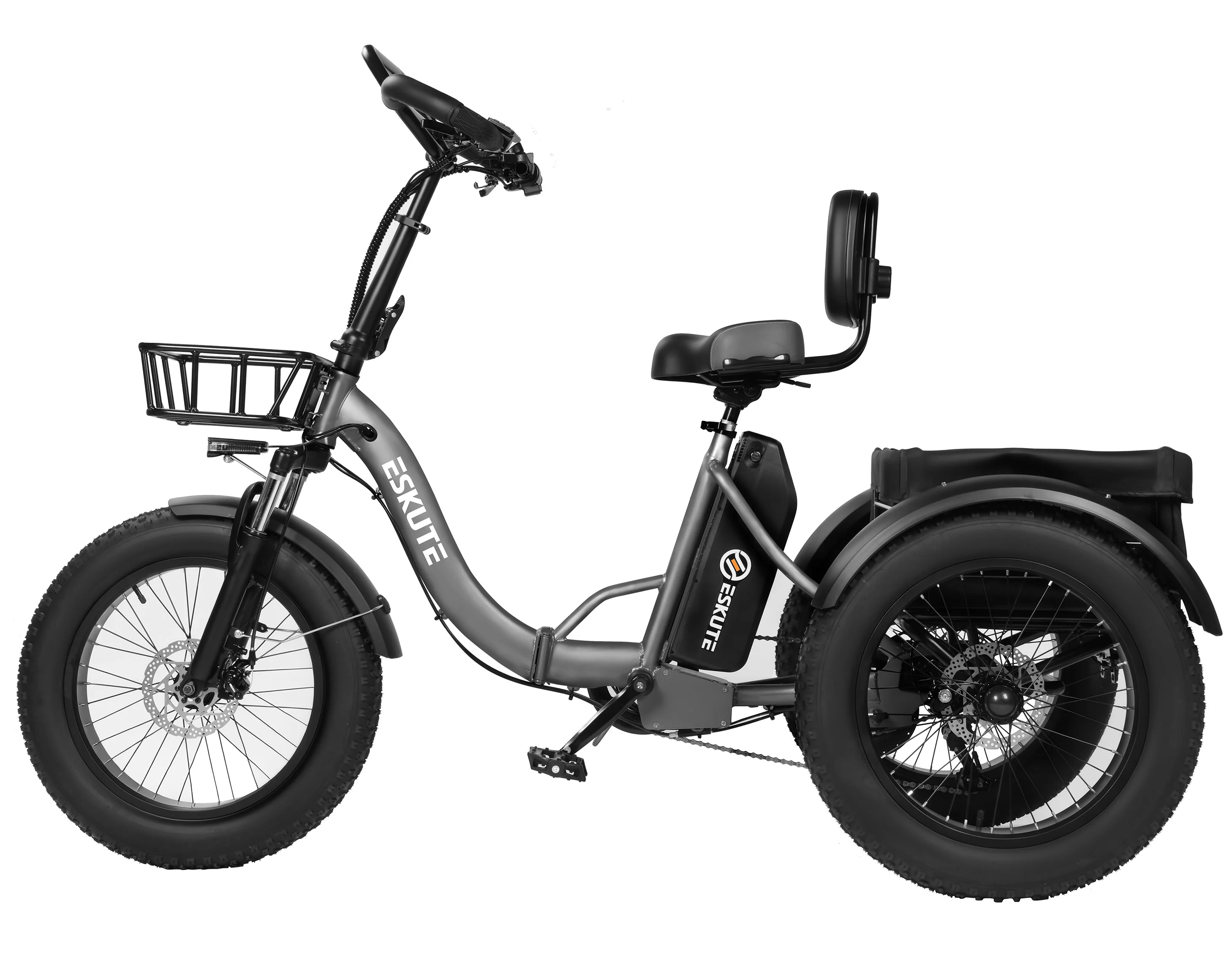 Eskute® T300Pro Folding Electric Trike - Image 12