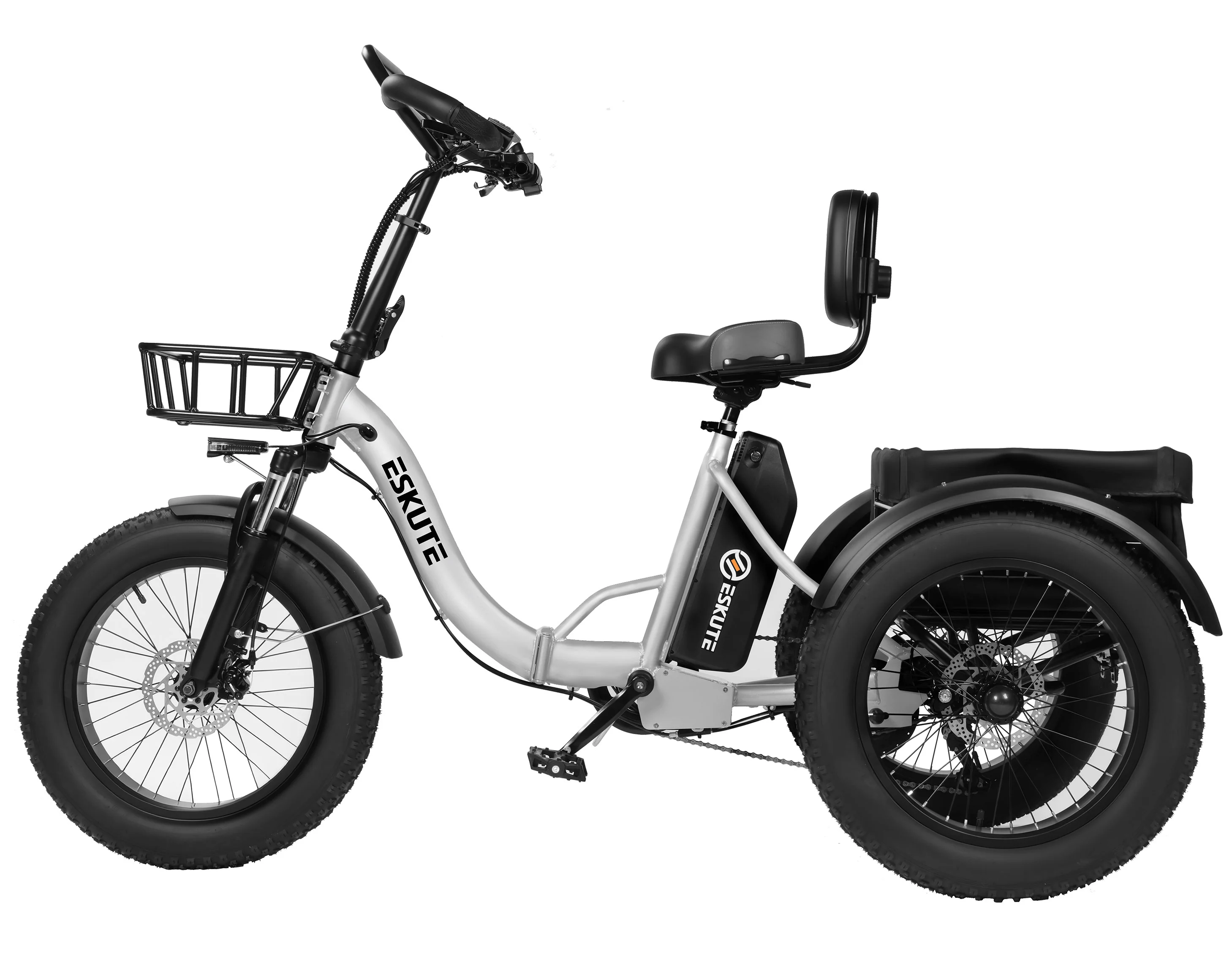 Eskute® T300Pro Folding Electric Trike - Image 13