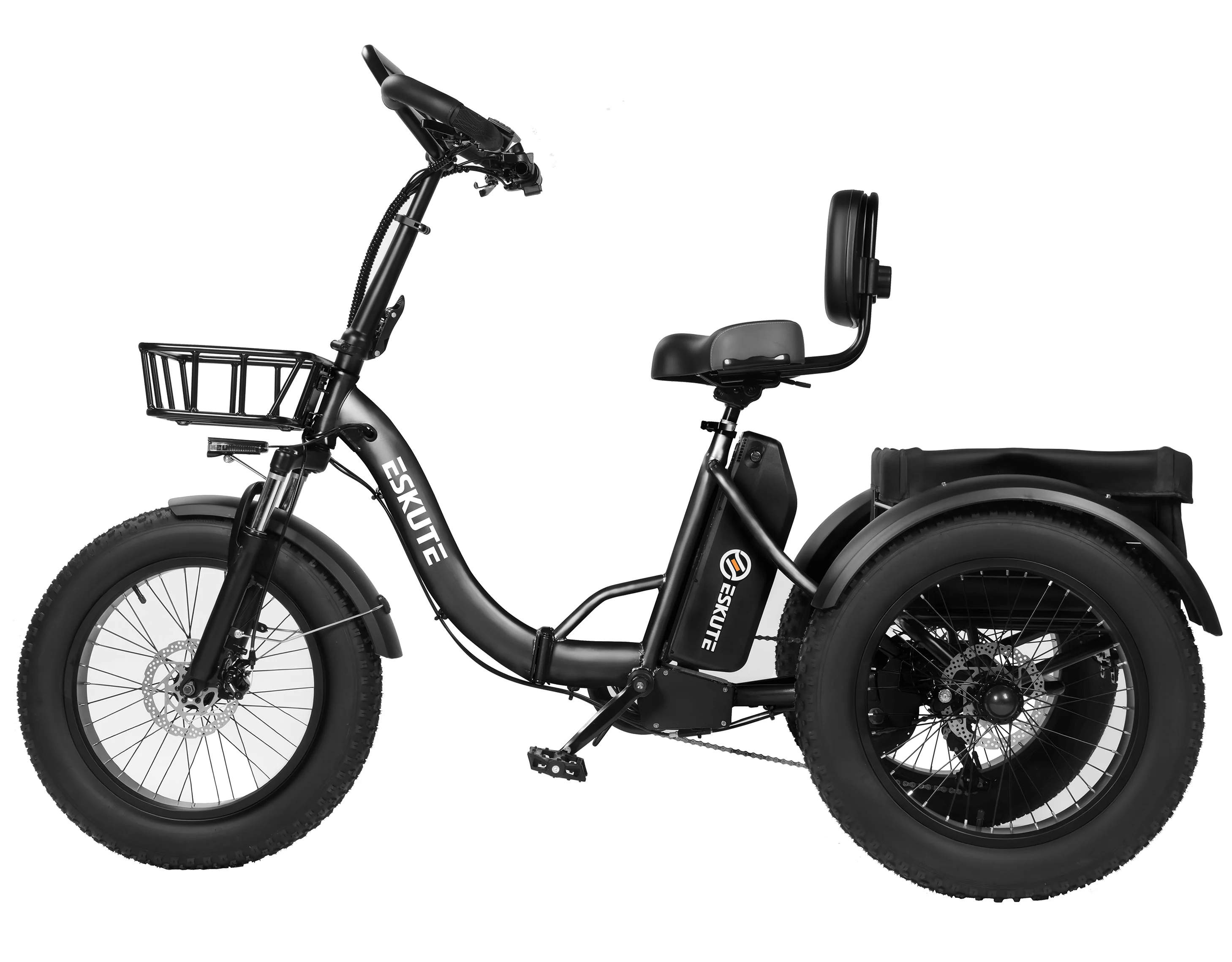 Eskute® T300Pro Folding Electric Trike - Image 3