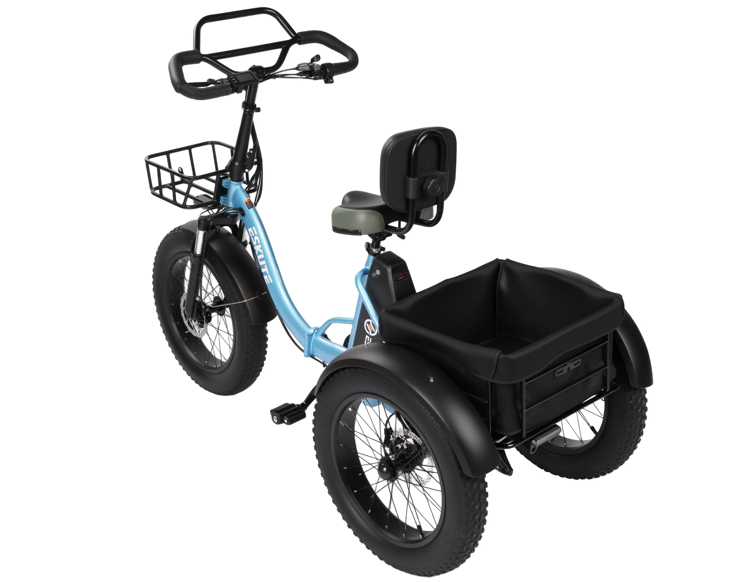 Eskute® T300Pro Folding Electric Trike - Image 9