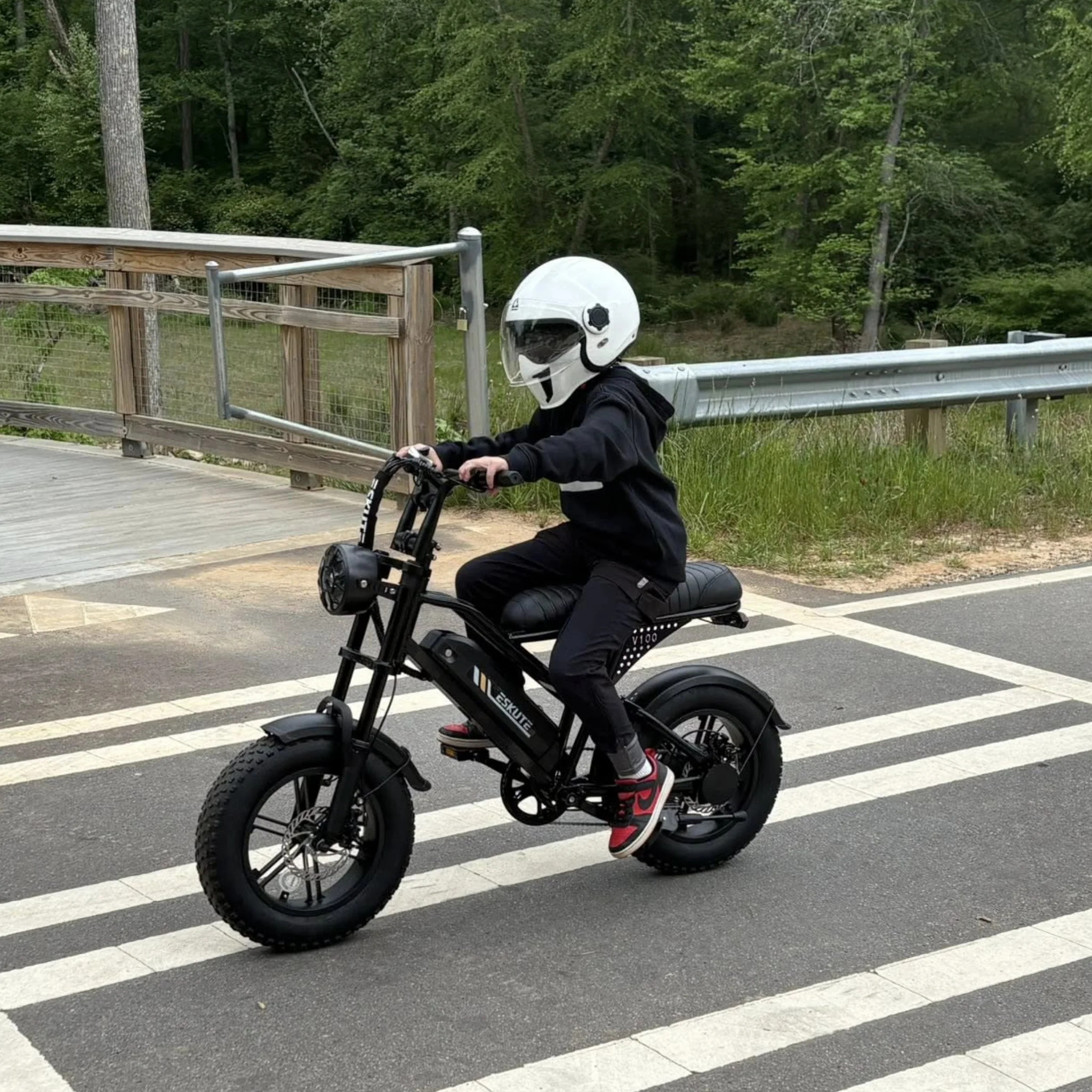 Eskute® V100 16*4.0" Electric Bike for Kids&Teens - Image 3