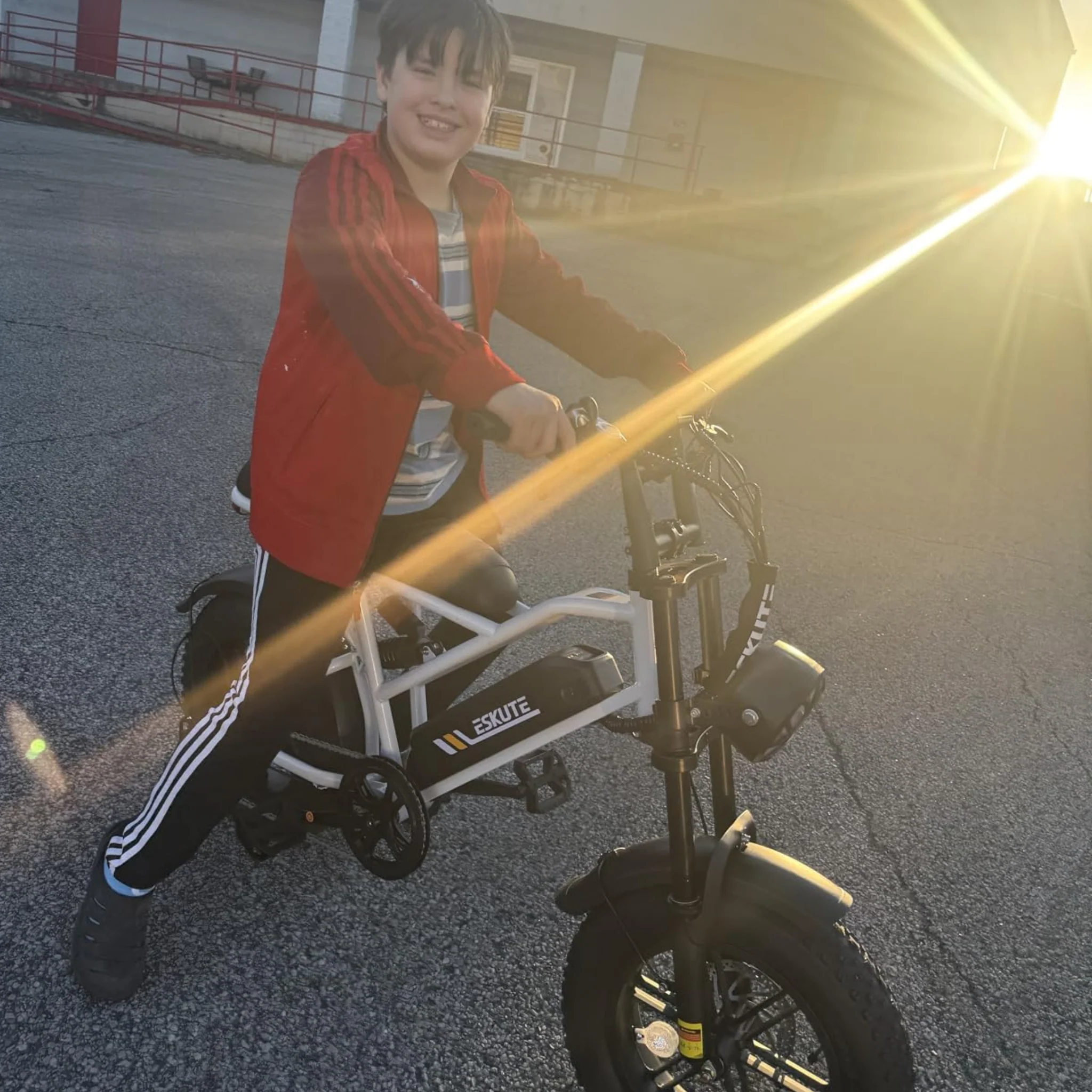 Eskute® V100 16*4.0" Electric Bike for Kids&Teens - Image 7