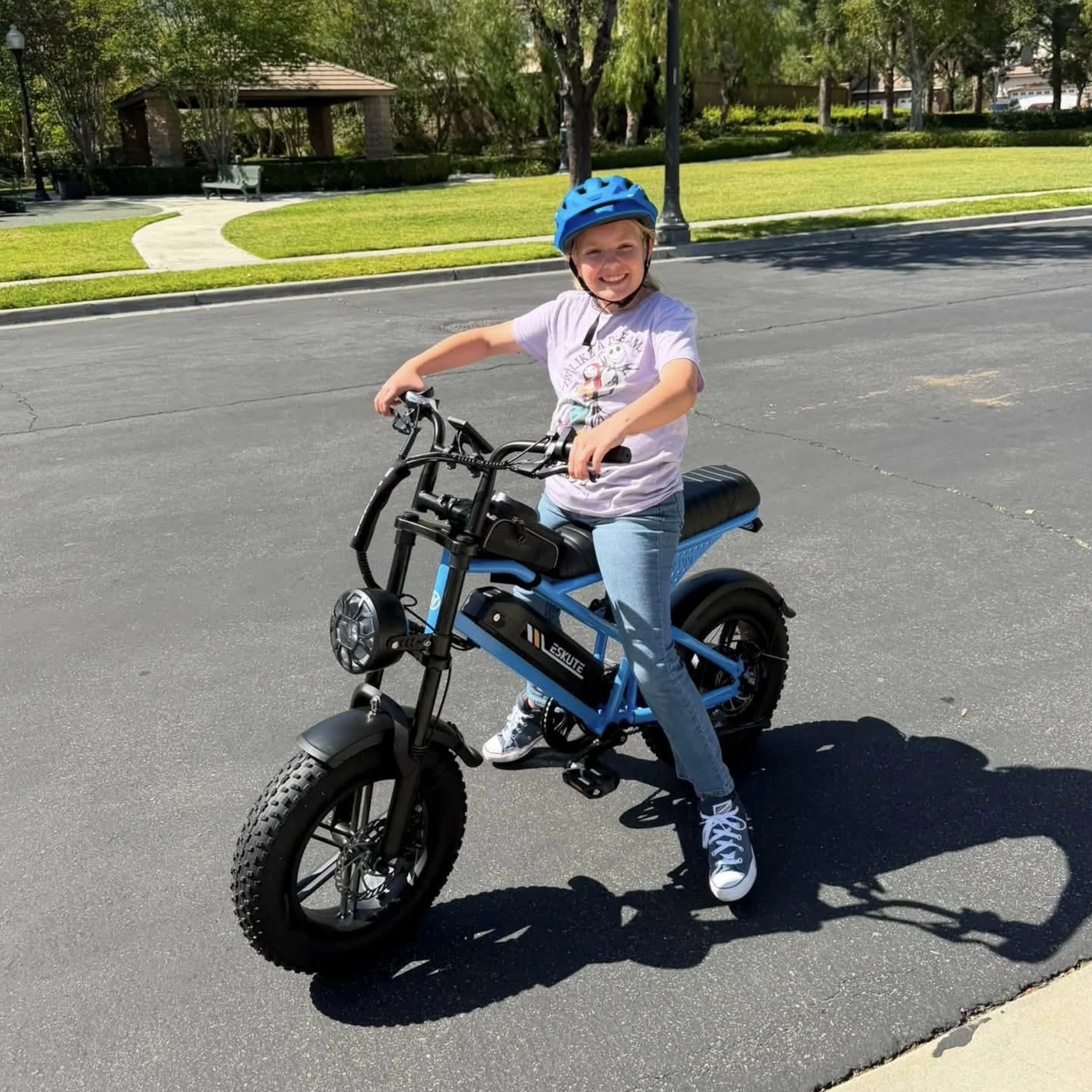 Eskute® V100 16*4.0" Electric Bike for Kids&Teens - Image 8