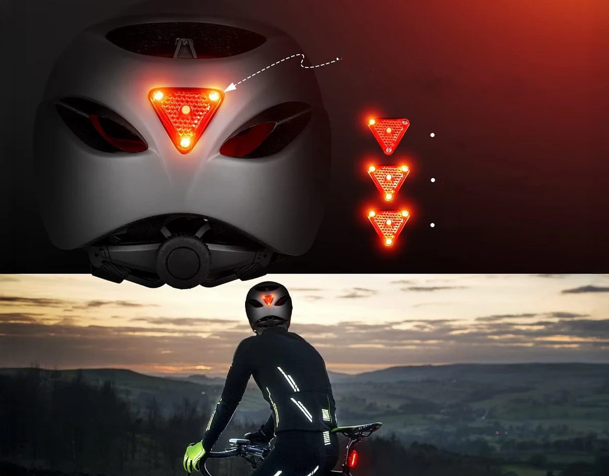 Eskute Urban E-Bike Helmet with Rear Light - Image 2