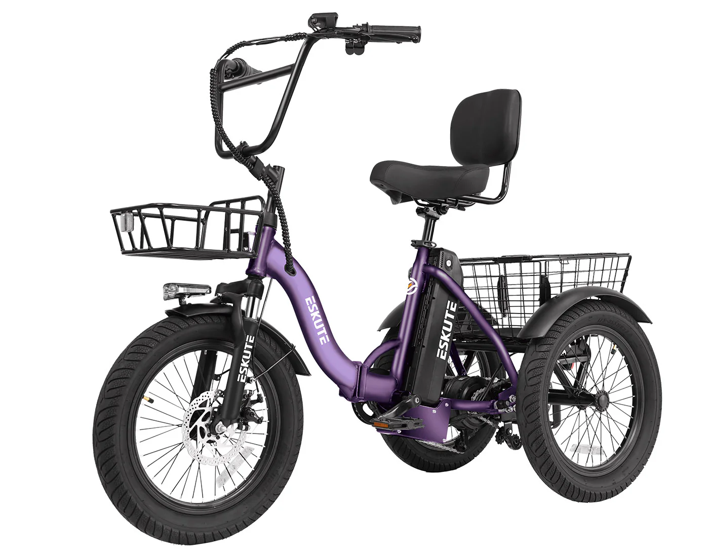 Eskute® T300 Folding Electric Trike - Image 13