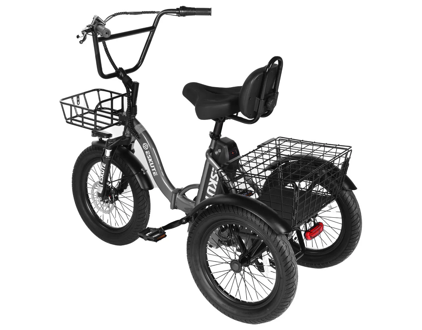 Eskute® T300 Folding Electric Trike - Image 17