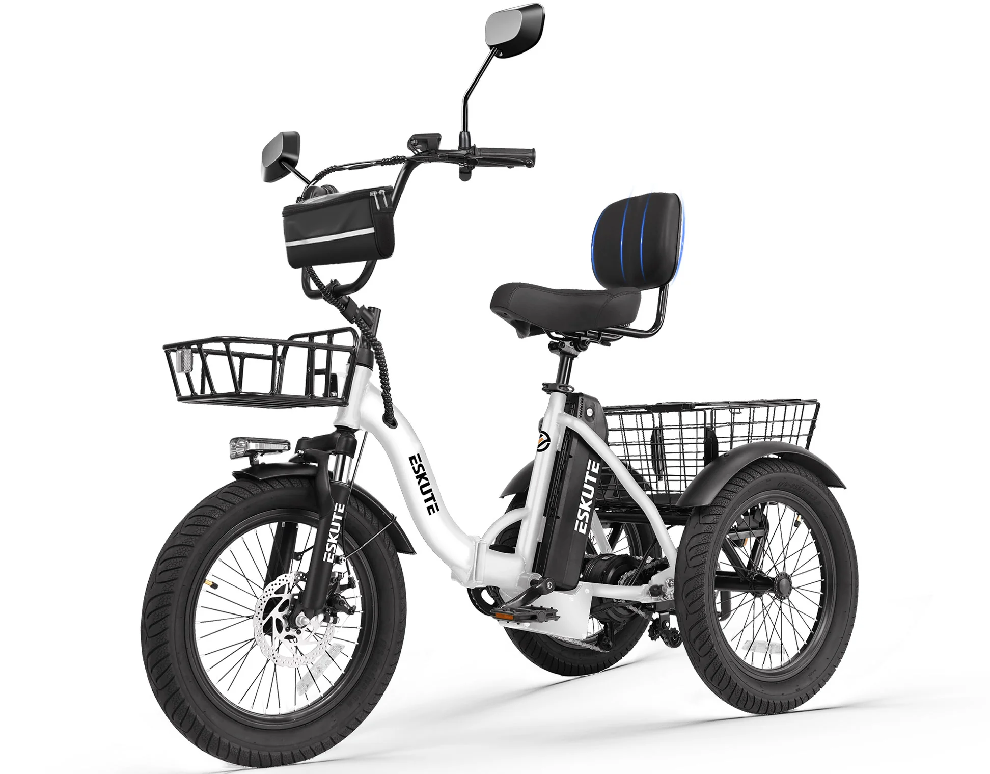 Eskute® T300 Folding Electric Trike - Image 20