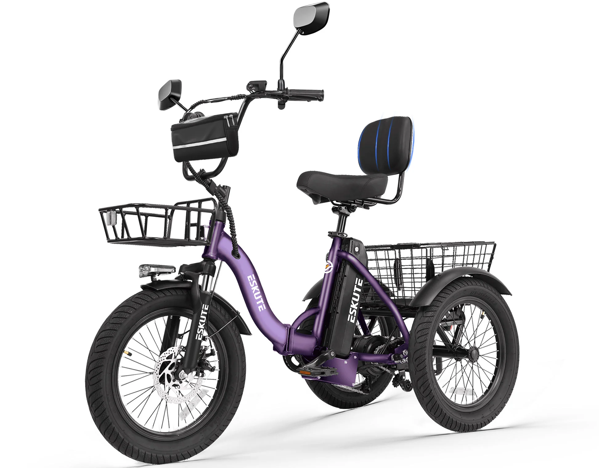 Eskute® T300 Folding Electric Trike - Image 22