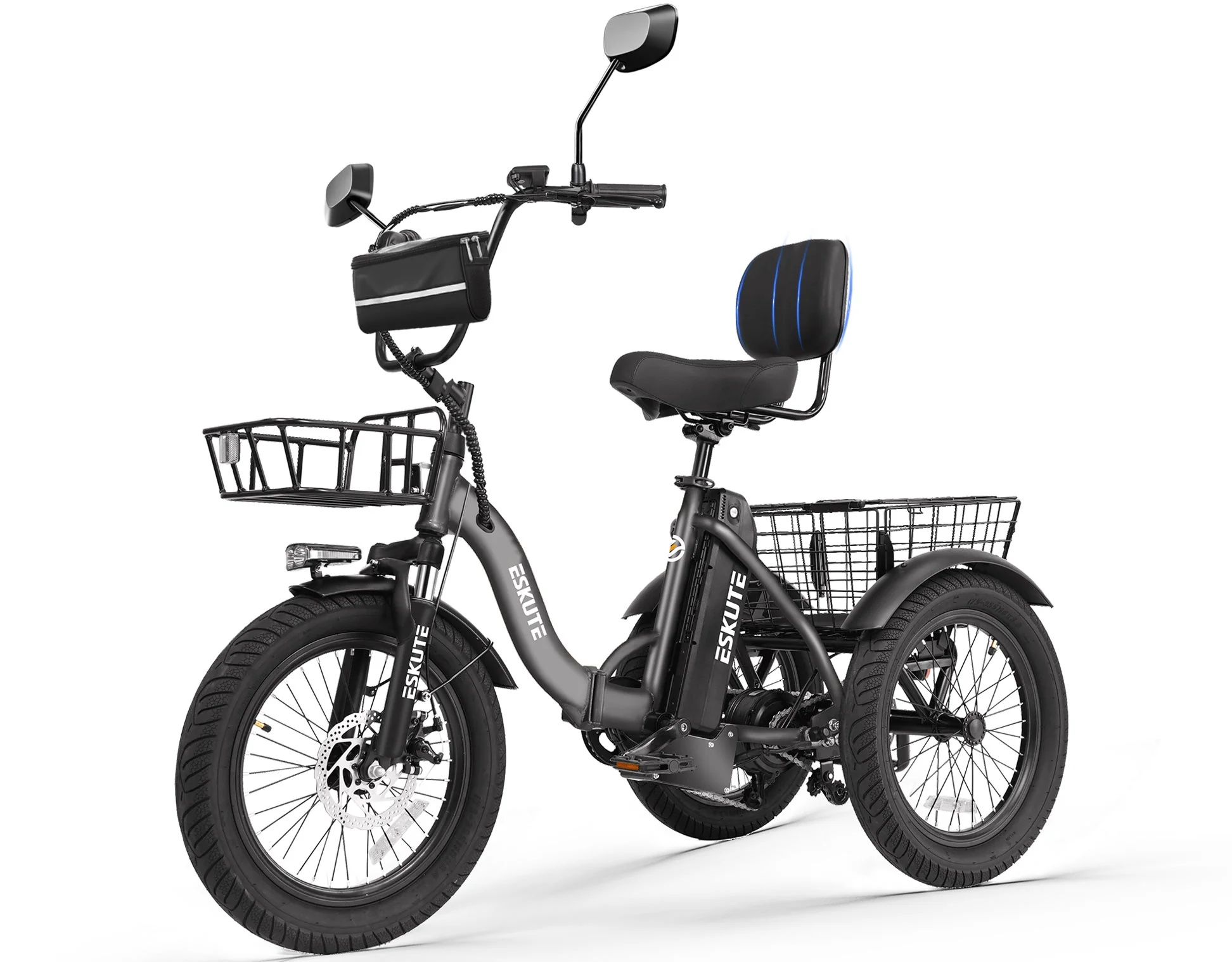 Eskute® T300 Folding Electric Trike - Image 24