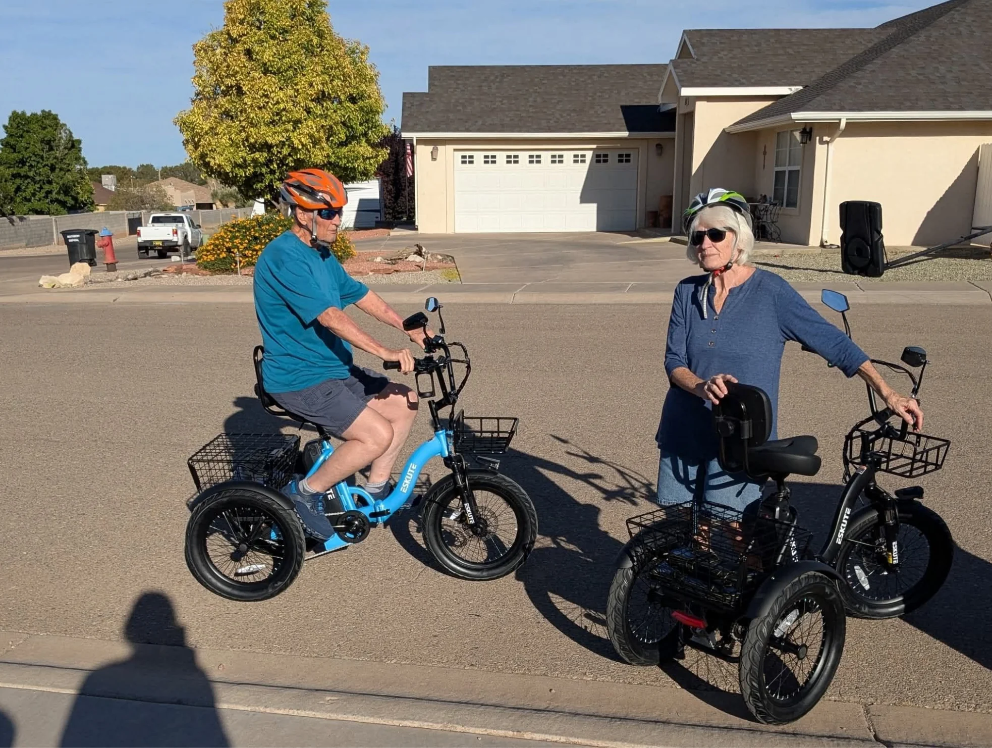 Eskute® T300 Folding Electric Trike - Image 3