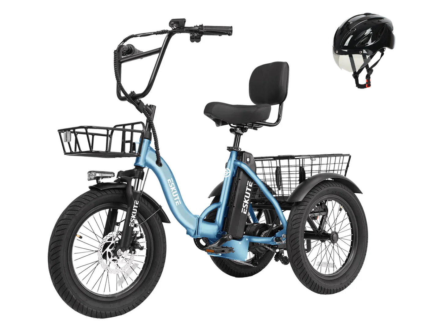 Eskute® T300 Folding Electric Trike - Image 35