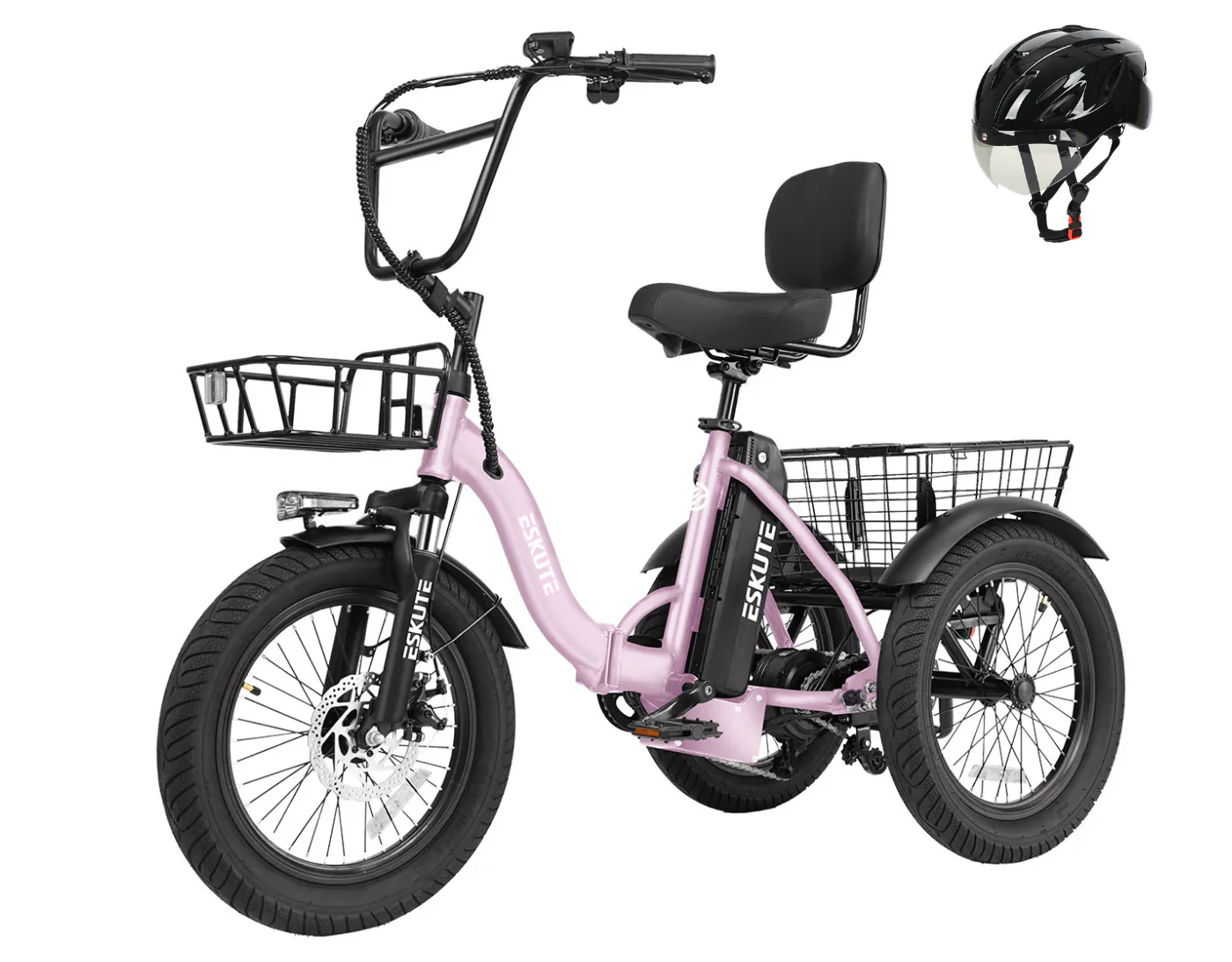 Eskute® T300 Folding Electric Trike - Image 36