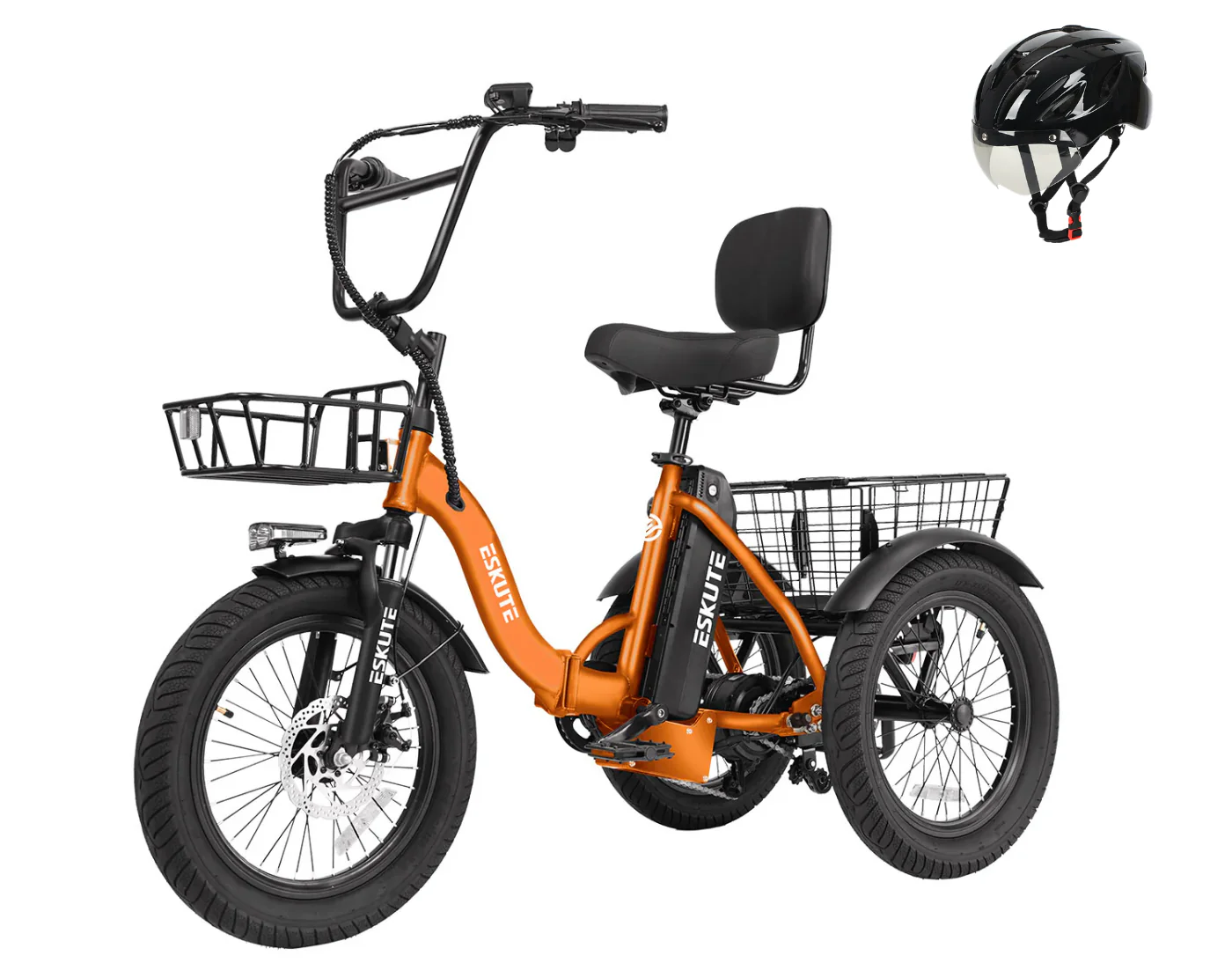 Eskute® T300 Folding Electric Trike - Image 37