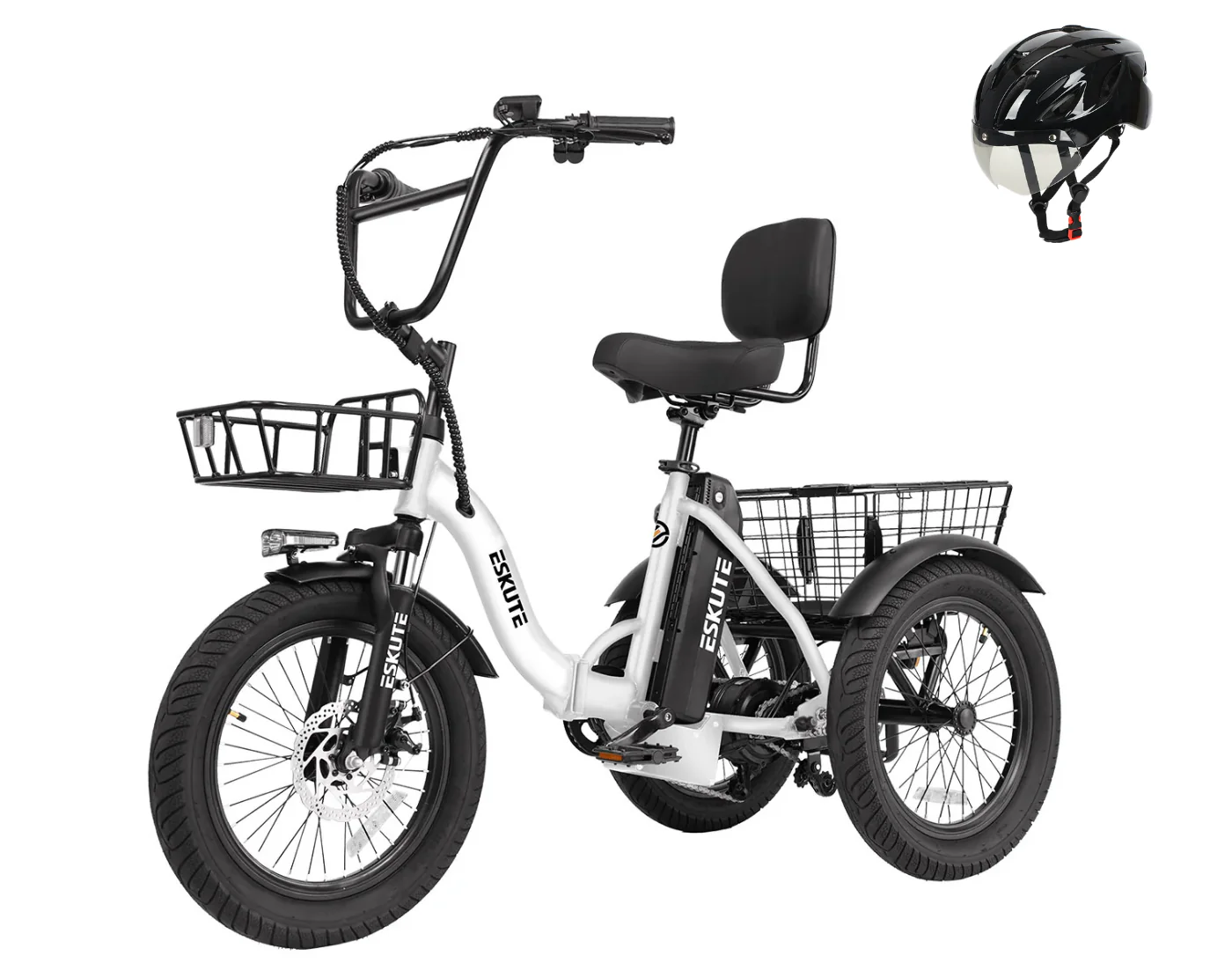 Eskute® T300 Folding Electric Trike - Image 39