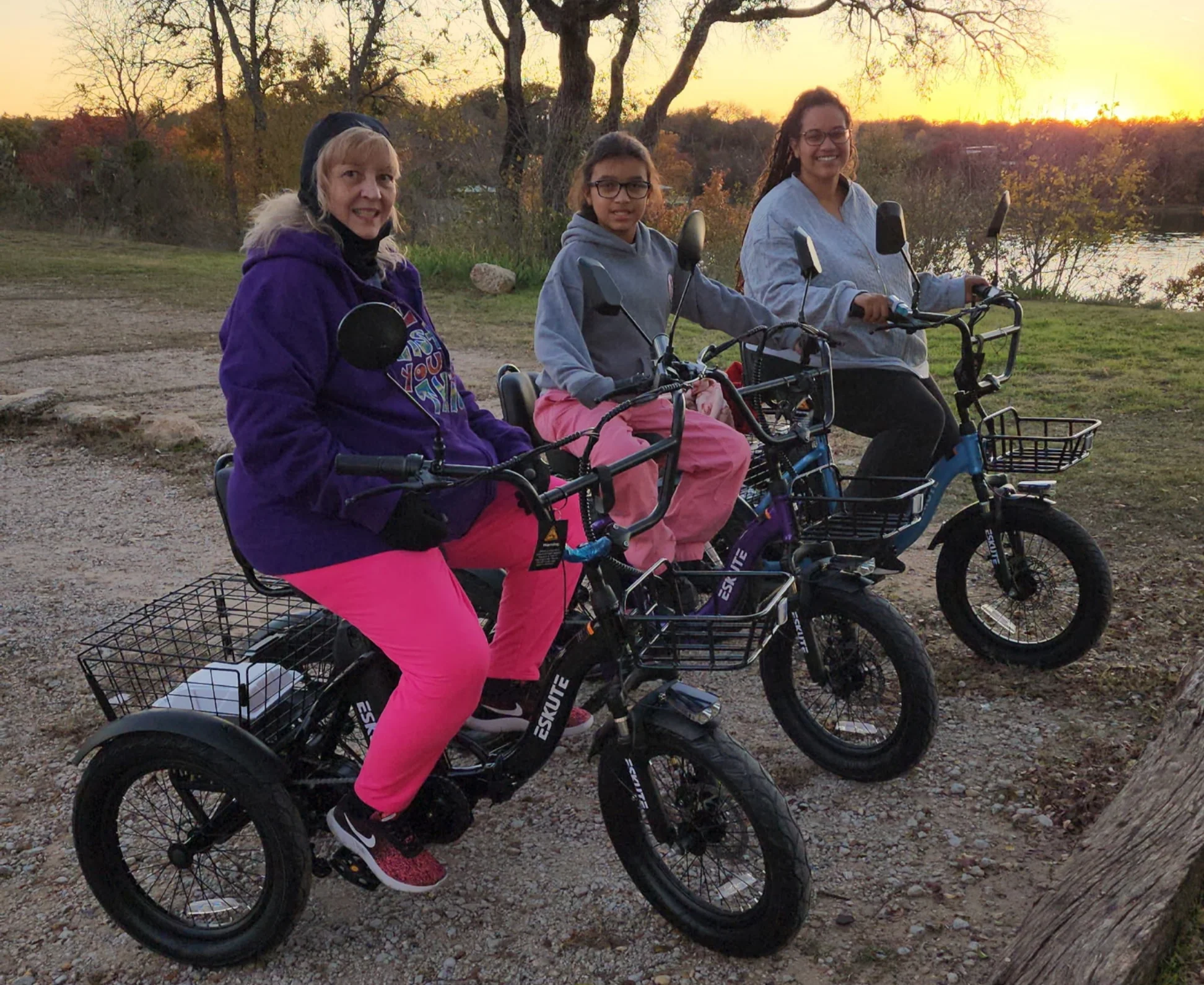 Eskute® T300 Folding Electric Trike - Image 4