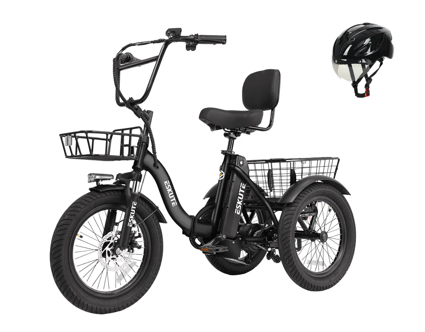 Eskute® T300 Folding Electric Trike - Image 40