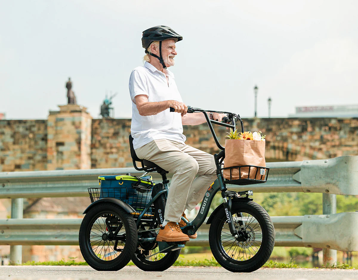 Eskute® T300 Folding Electric Trike - Image 7