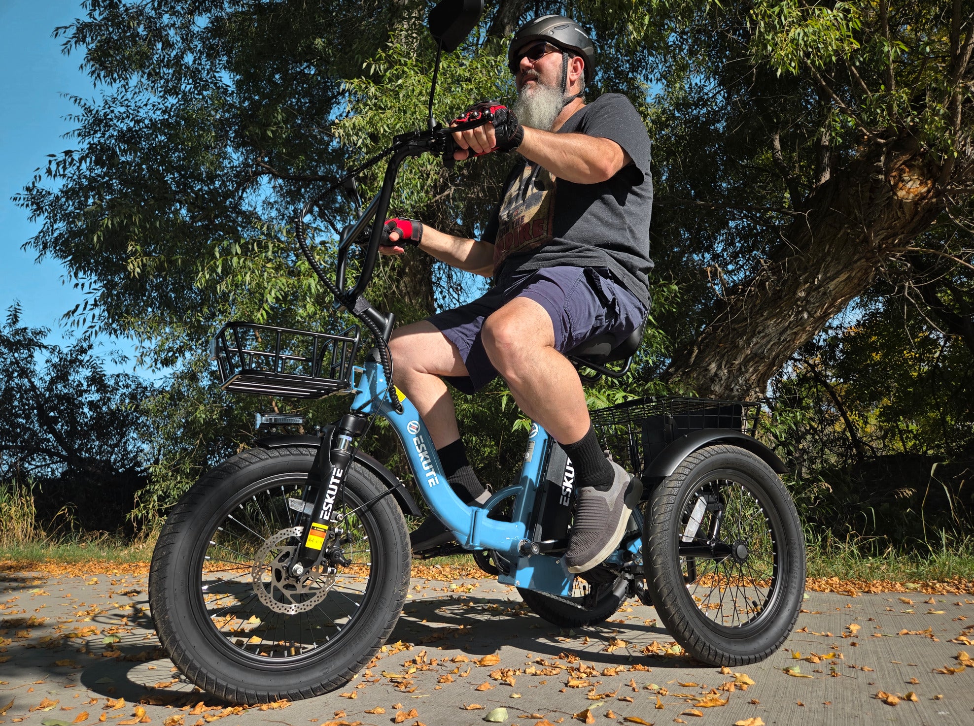 Eskute® T300 Folding Electric Trike - Image 8