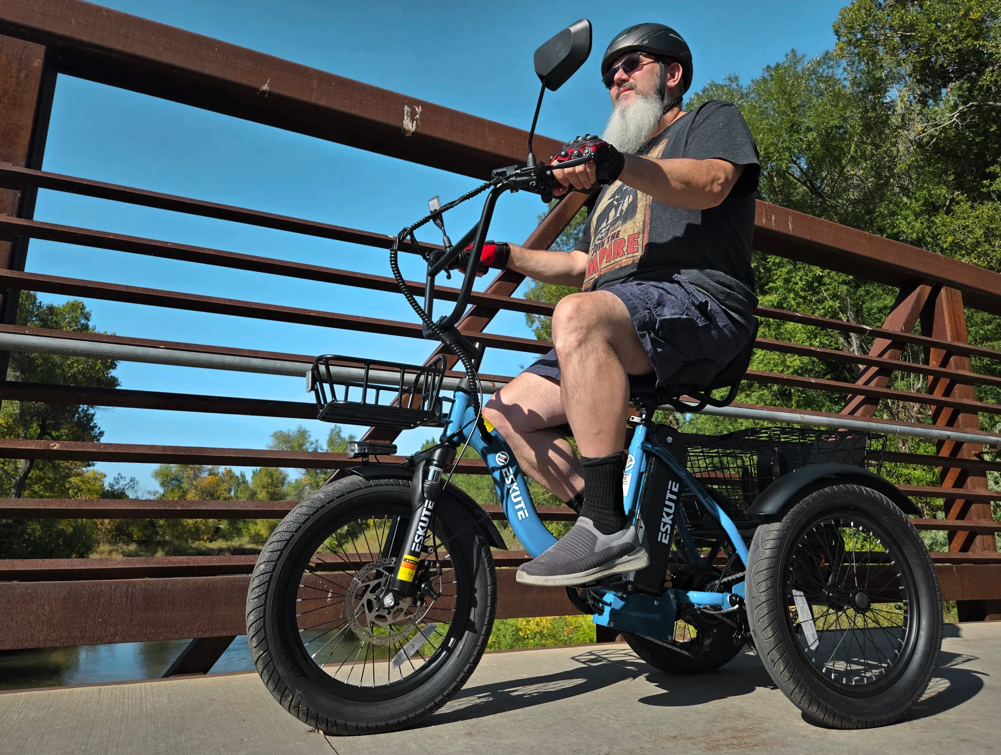 Eskute® T300 Folding Electric Trike - Image 9